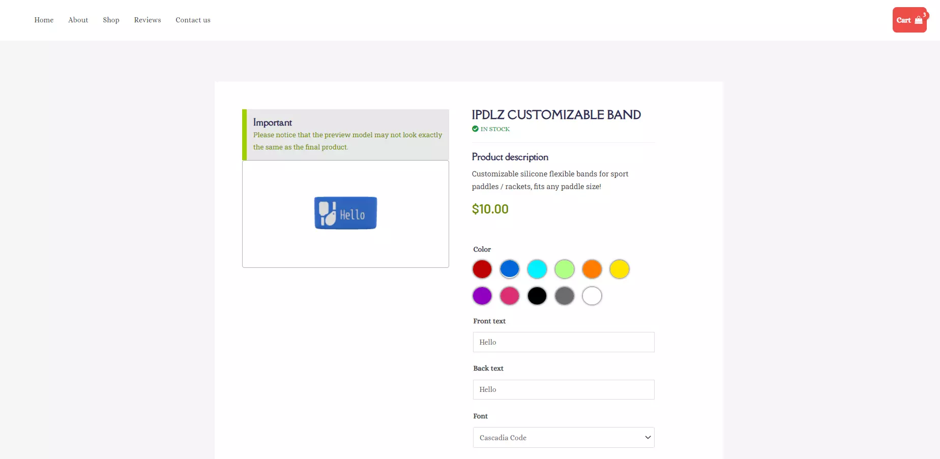 Wordpress iPdlz website